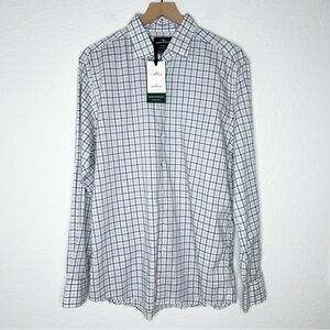 Rodd & Gunn Leefield Long Sleeve Sports Fit Plaid Button Down Shirt size XL NWT